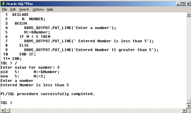 Oracle 9i PL SQL Control Structures IT Training And Consulting Exforsys Page 2